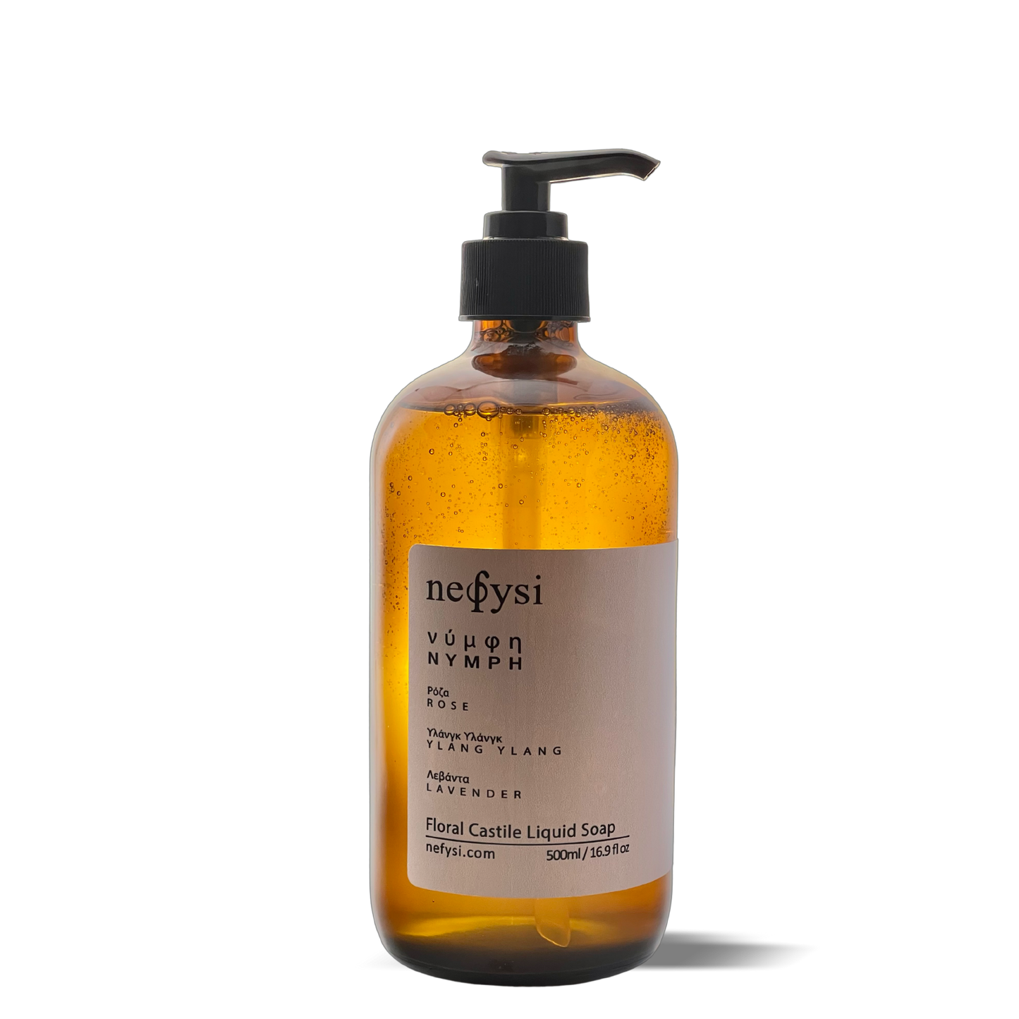 Nymph | Natural Olive Oil  Hand + Body Wash | Floral | 500ml