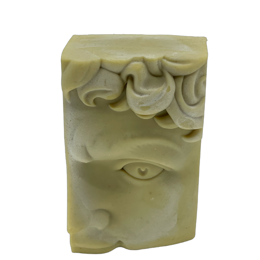Heracles | Olive Oil Soap Slab | Classical Sculpture | 850g